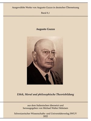 cover image of Ethik, Moral und philosophische Theoriebildung